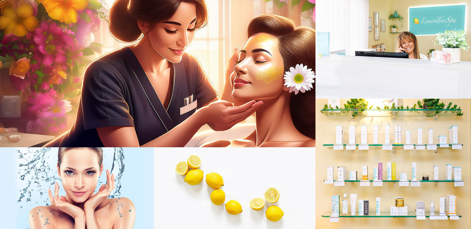 Clean, professional medical spa treatment room with neutral tones at Lemon Tree Spa in St. Petersburg
