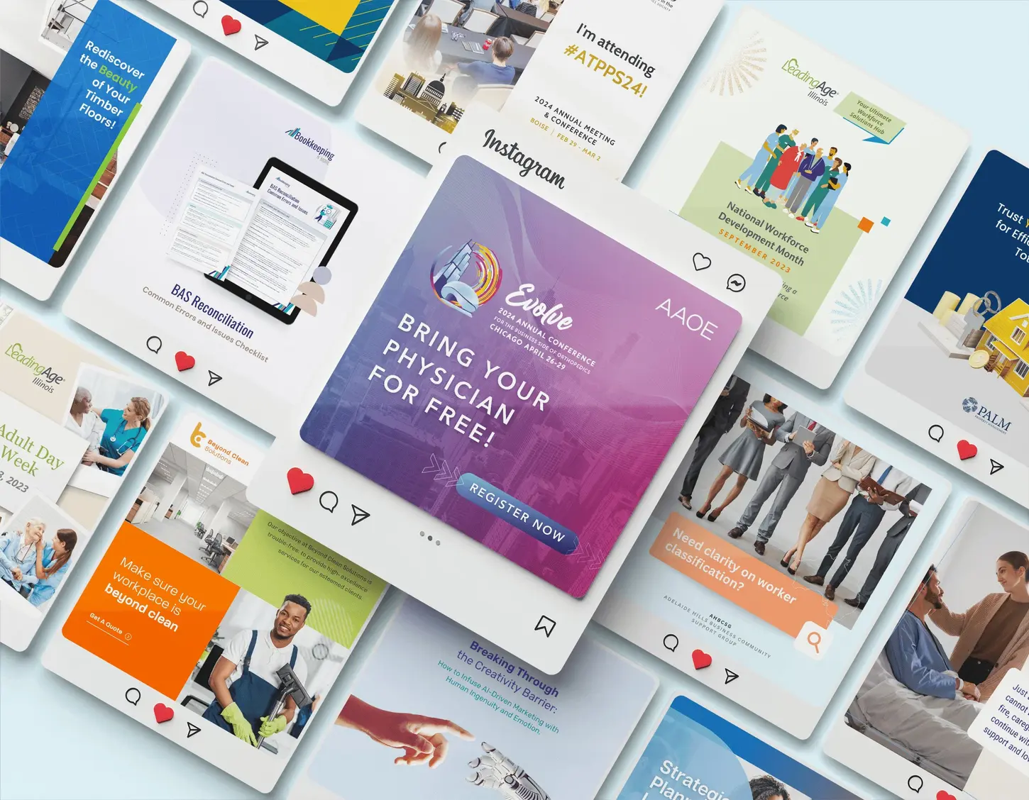 ID Solutions - Social Media Collage Banner