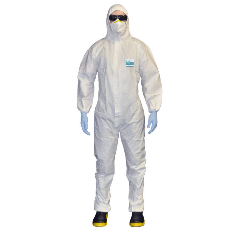 Barrier Tec 1500 White Coveralls