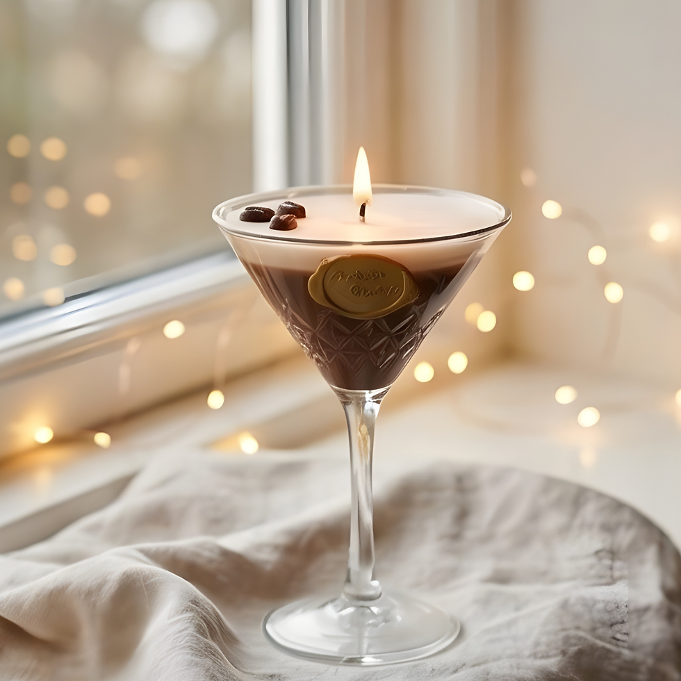 Küçük resim: Espresso martini mum