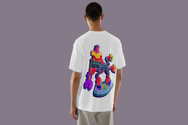 Free Backside T-Shirt Mockup