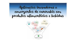 Aplicações inovadoras e emergentes de cannabis em produtos alimentícios e bebidas