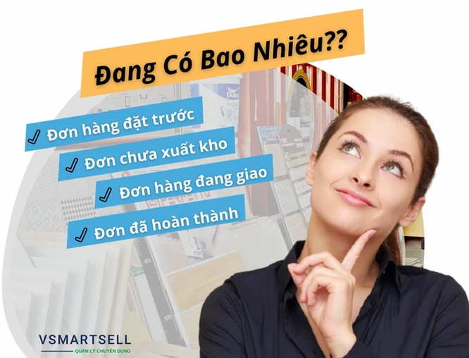 Làm cách nào để biết nhanh nhất số lượng và tình trạng đơn hàng ở các chi nhánh?