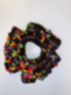 Chocolate Old Fashion with Sprinkles