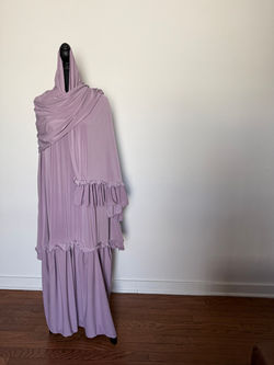 Lavender Tiered with Ruffled Shayla