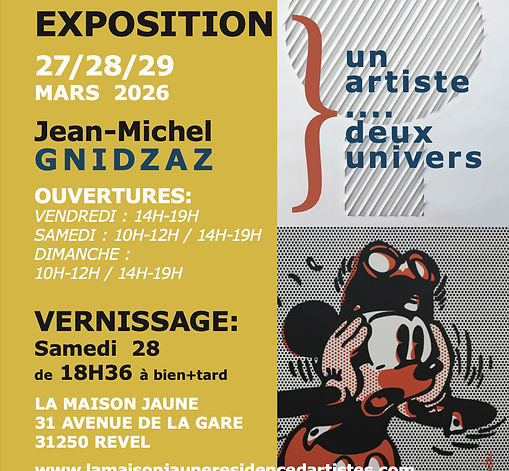 Jean-Michel Gnidzaz
Un artiste... deux univers