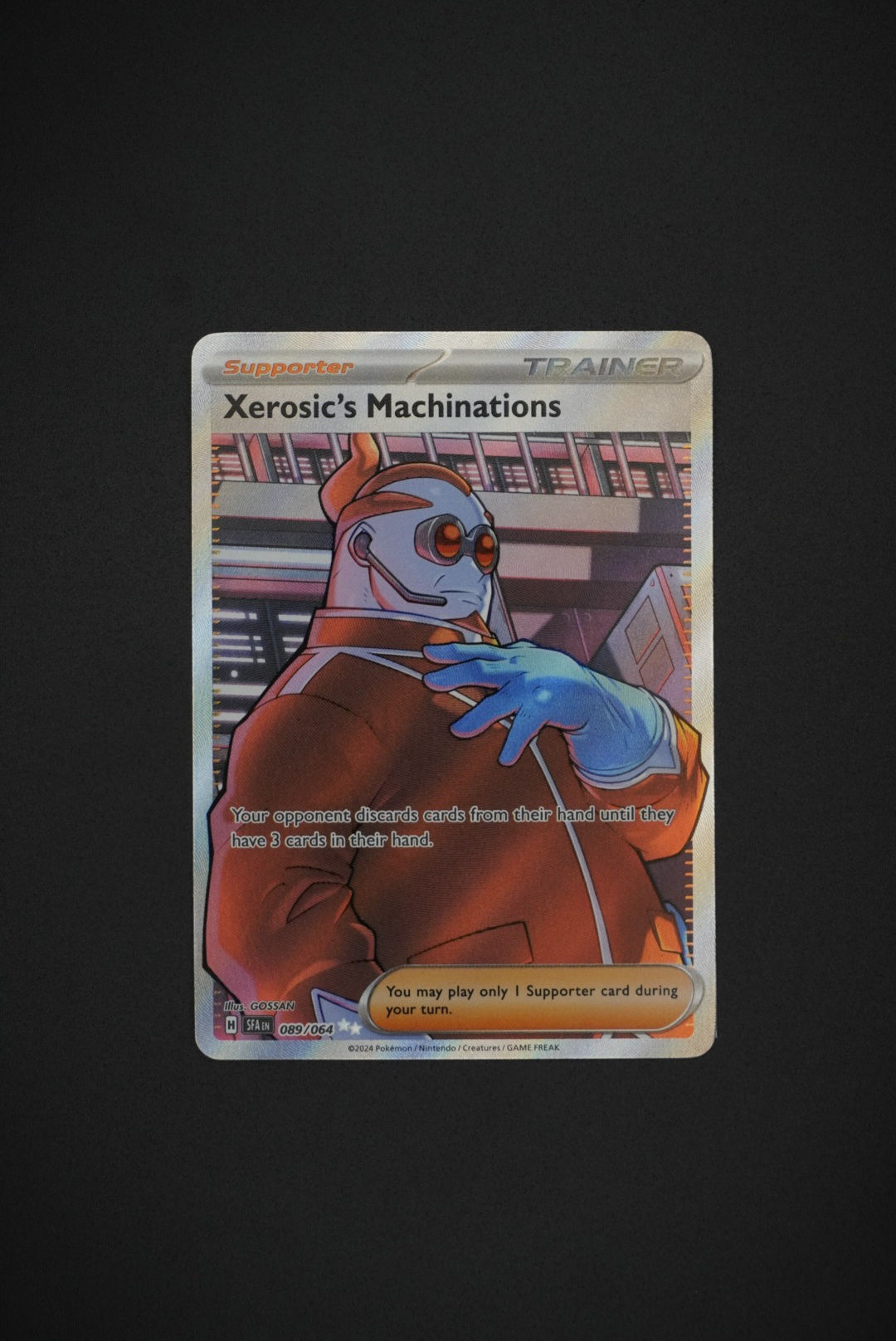 Xerosic's Machinations Full Art Trainer (089/064 Shrouded Fable)