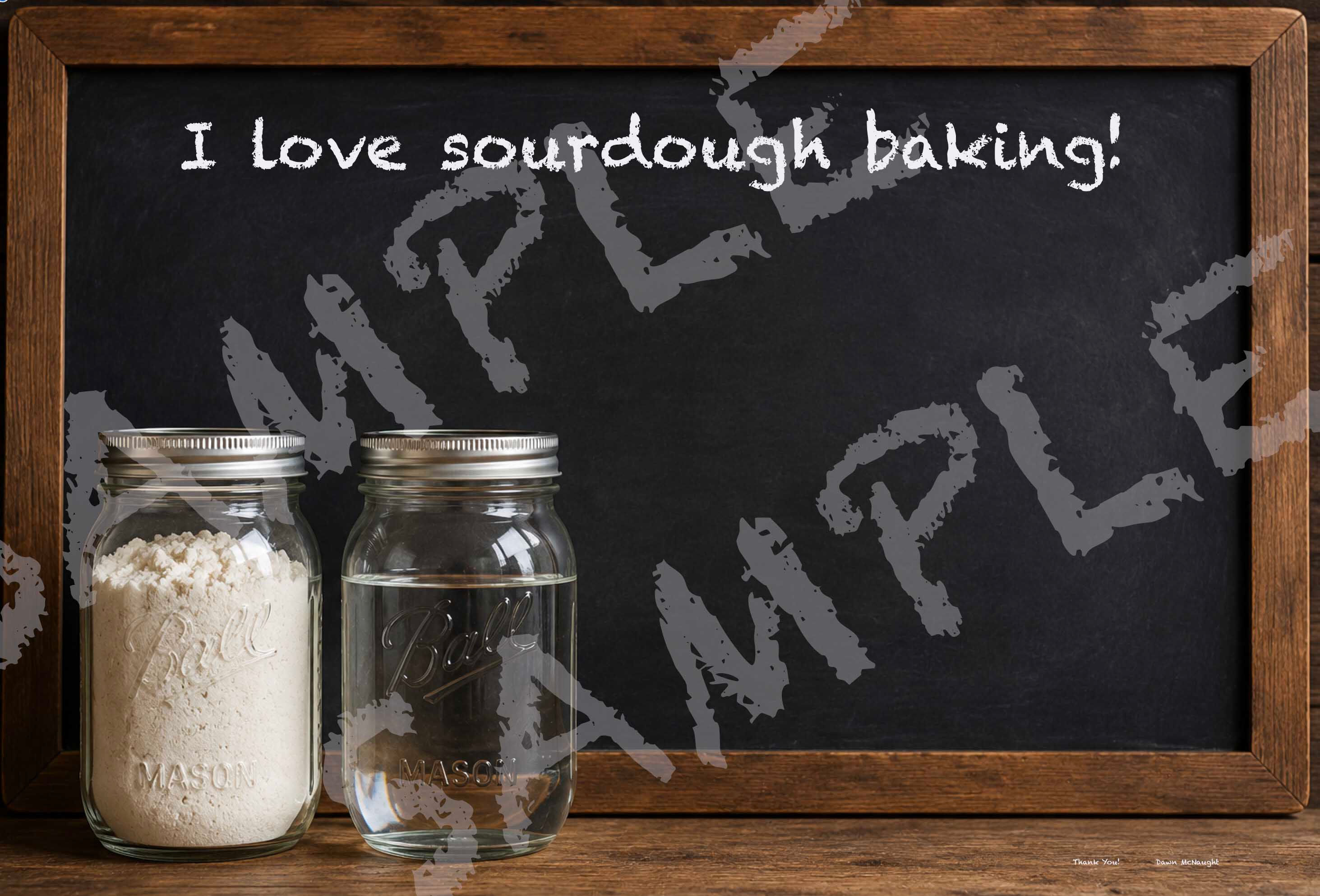Sourdough Screensaver - Thank You