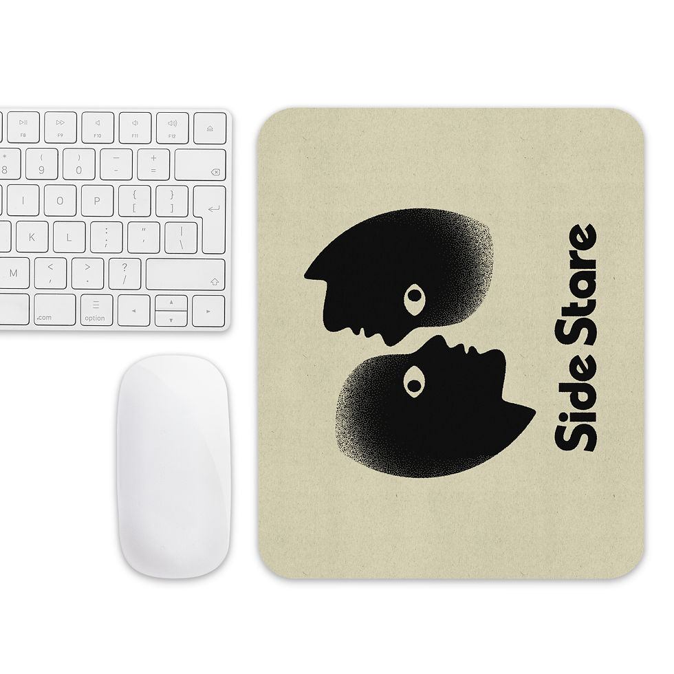 Thumbnail: Side Stare Mouse pad