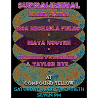 background element, blurry lilac asterisk