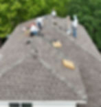 Cupcake home improvements installing ashpalt shingle roof