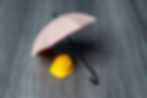 Hard hat with umbrella