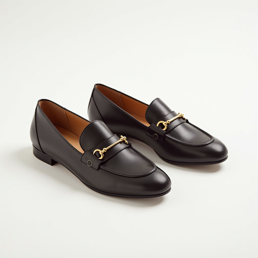 Leather Loafer Flats