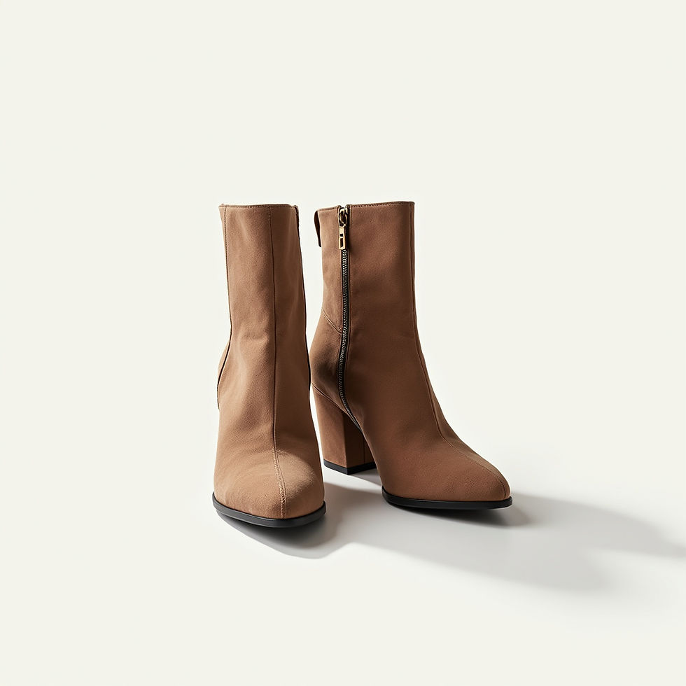 Suede Ankle Boots
