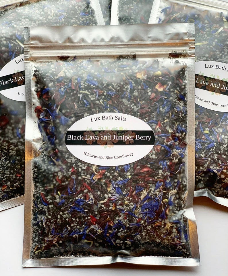 Thumbnail: Black Lava and Juniper Berry Lux Bath Salts