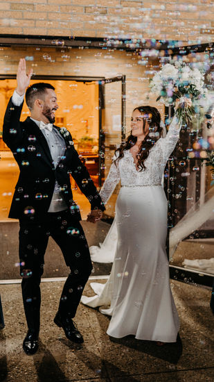 Classy East Aurora Wedding at The Bank