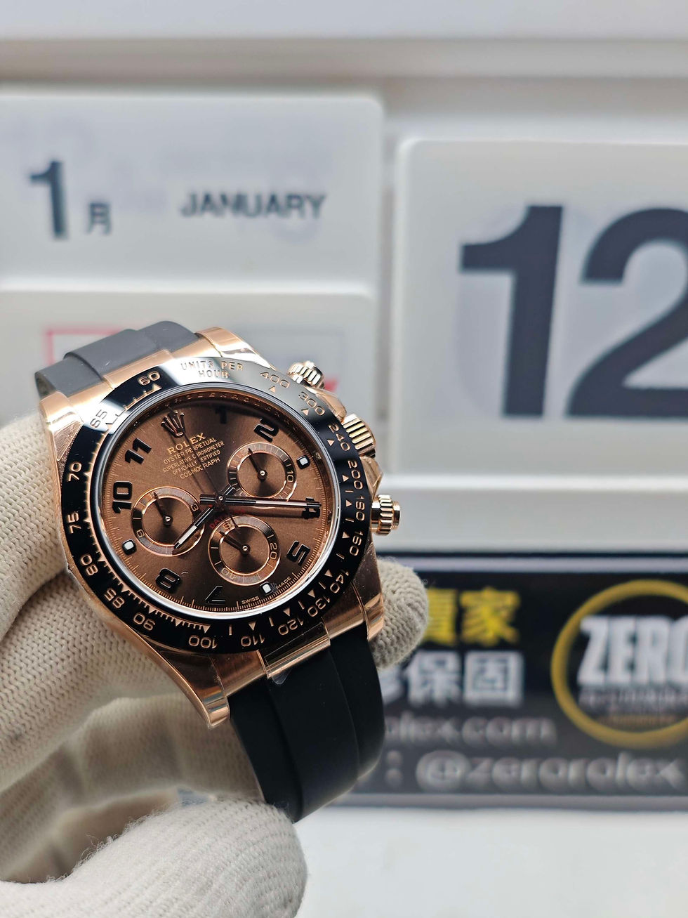 巧克力迪通拿，頂級116515高仿勞力士