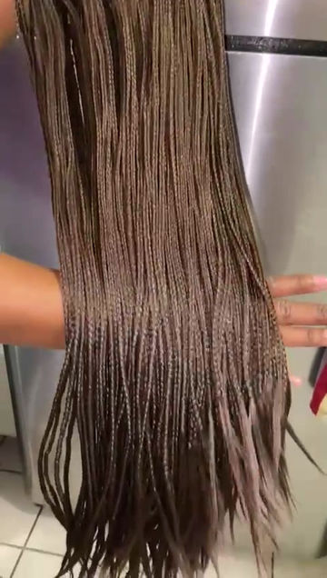 Thumbnail: Box braid wigs cynthetic hair 