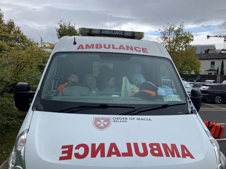 How many children can you fit in an ambulance?