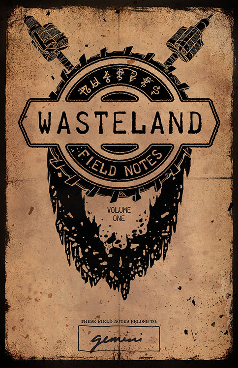 Cover of First Edition of Wasteland Field Notes