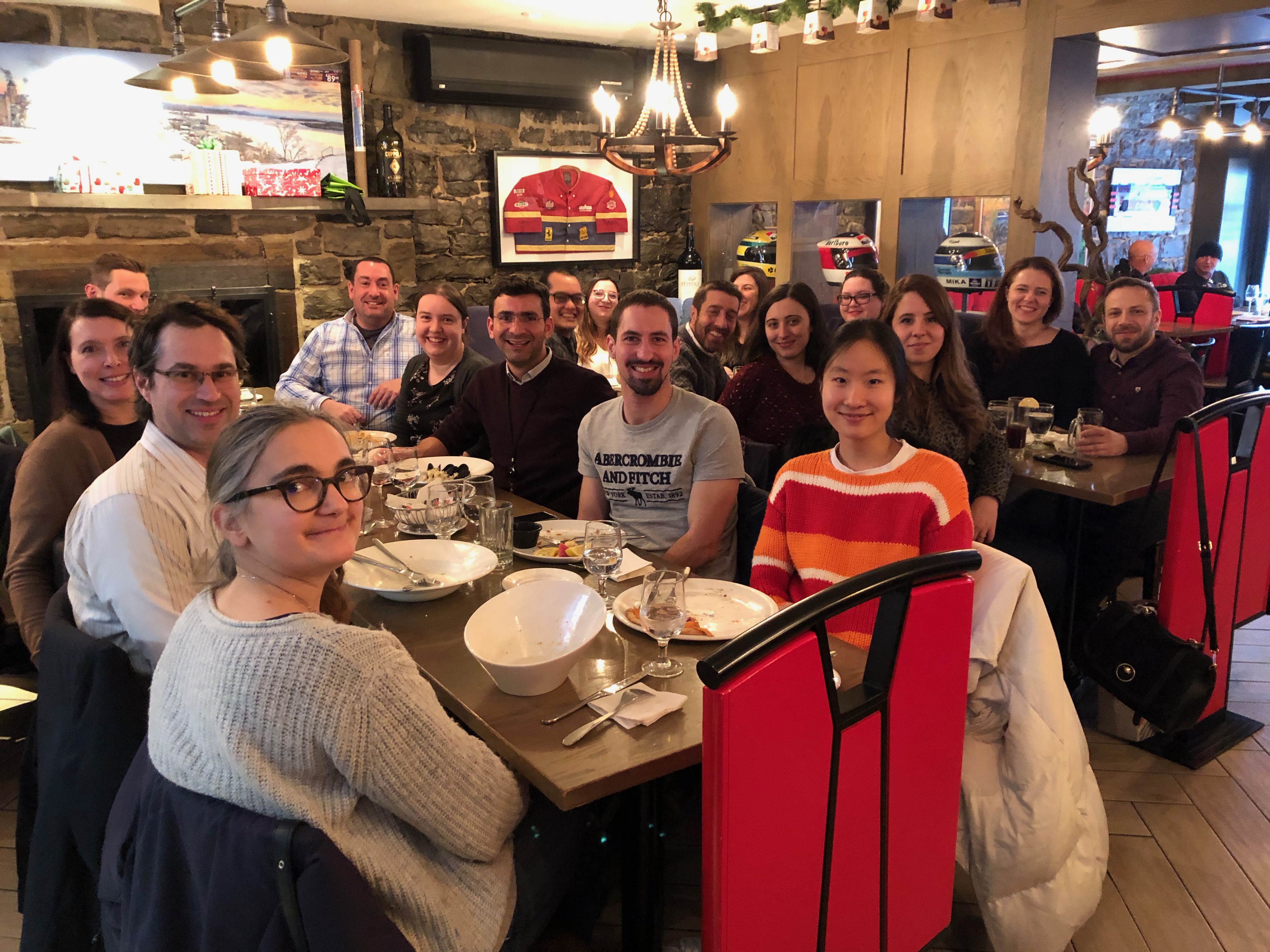 Christmas lunch 2019 Masson-Poirier