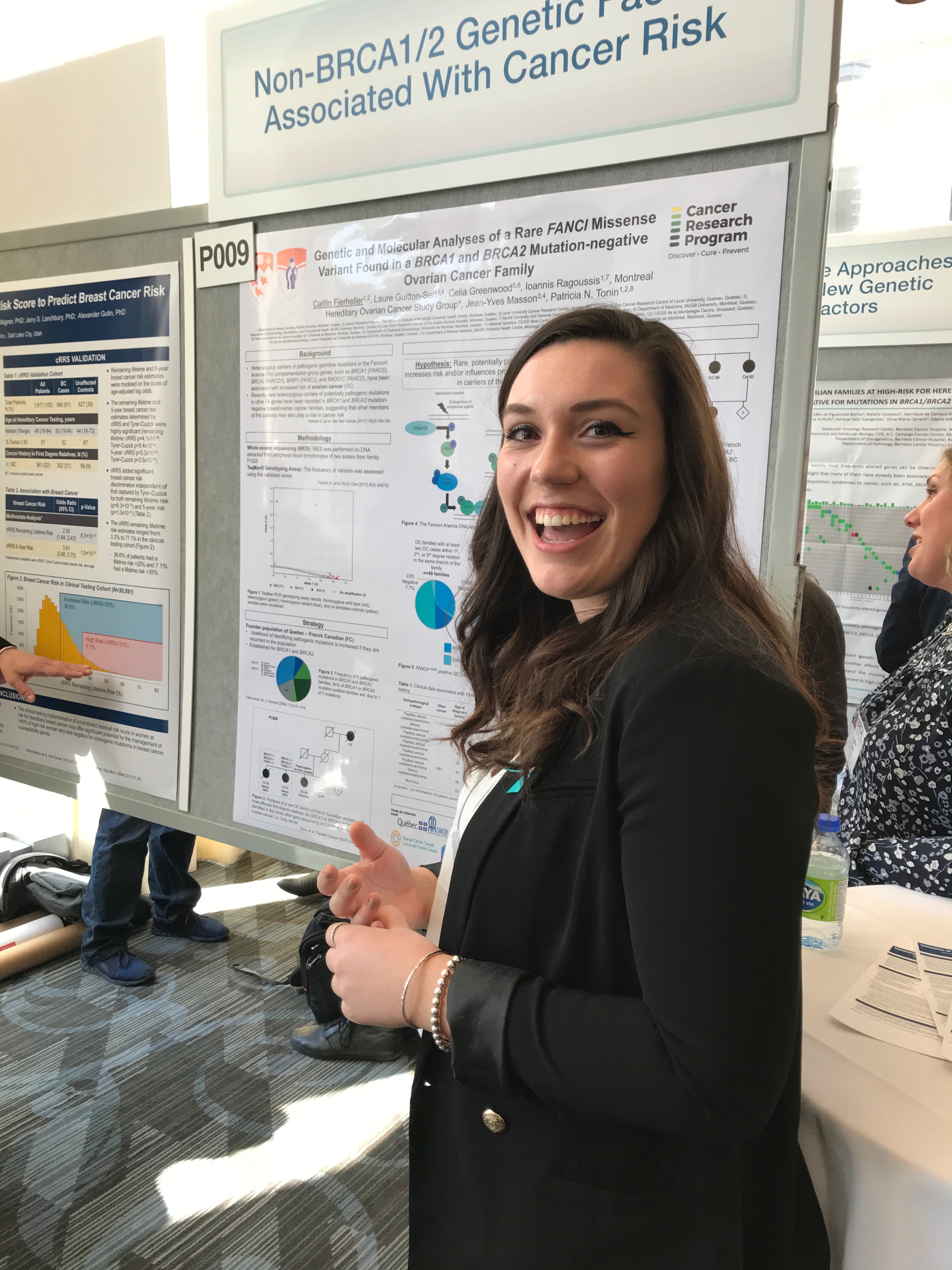 Caitlin Fierheller visits the lab