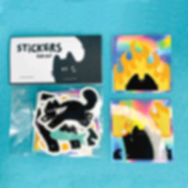 Kar Cat Sticker