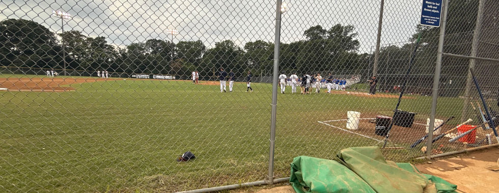A D.C. Grays baseball game in the early evening