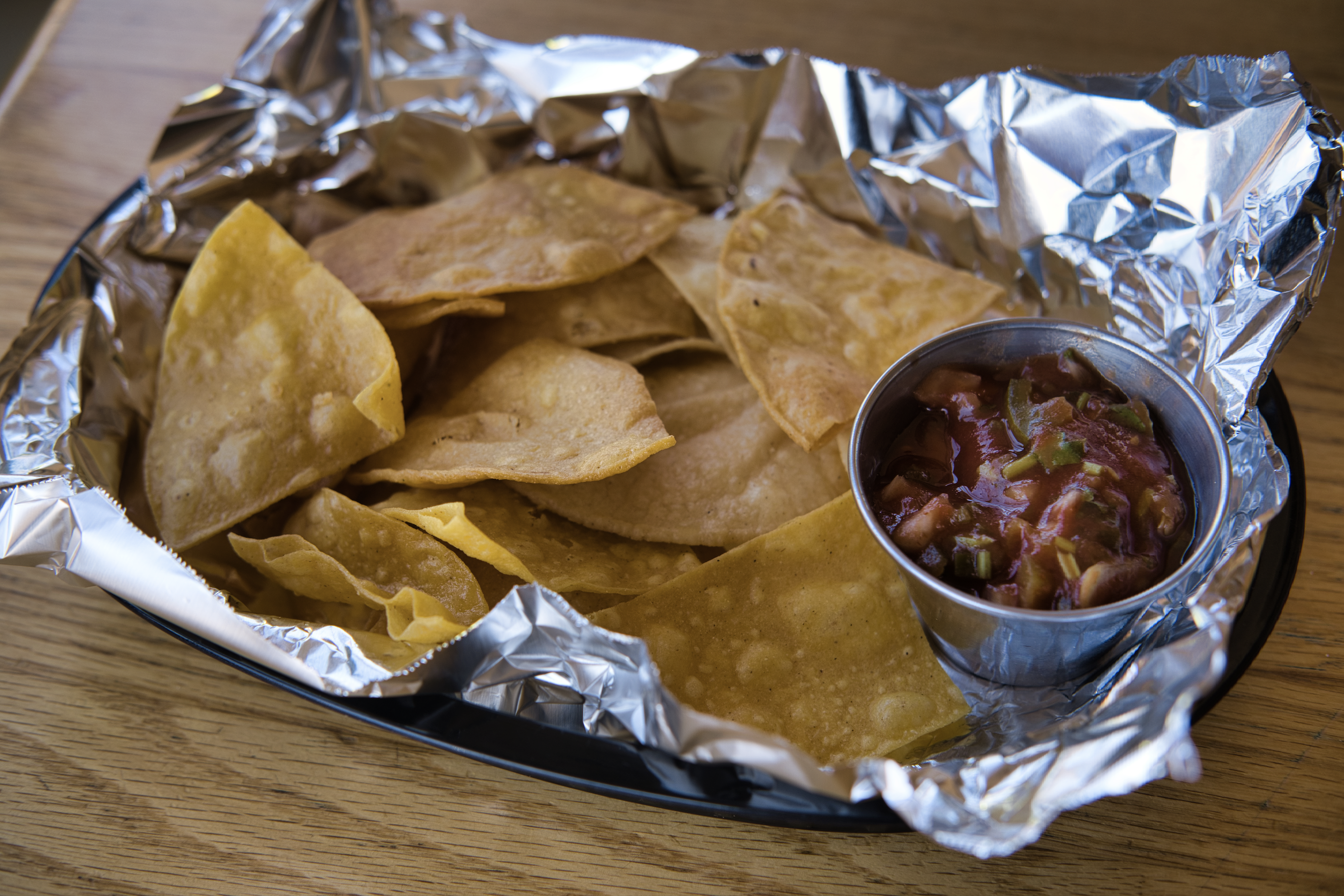 Arranged Food and Objects
