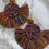Thumbnail: Multi-Colored Tassel Fan Earrings