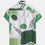 Thumbnail: White/Green Graphic Button Up Shirt