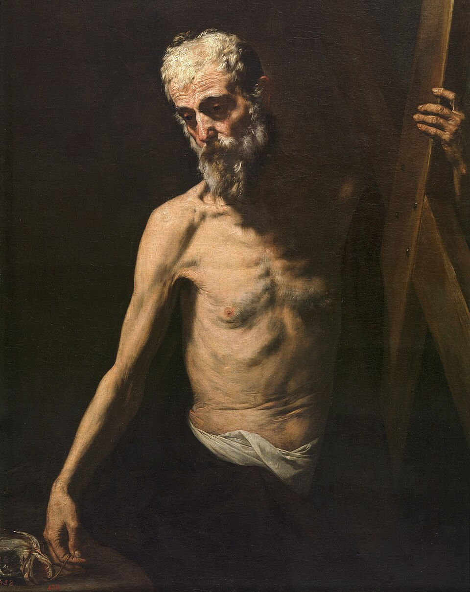 José de Ribera’s St Andrew (1631)
