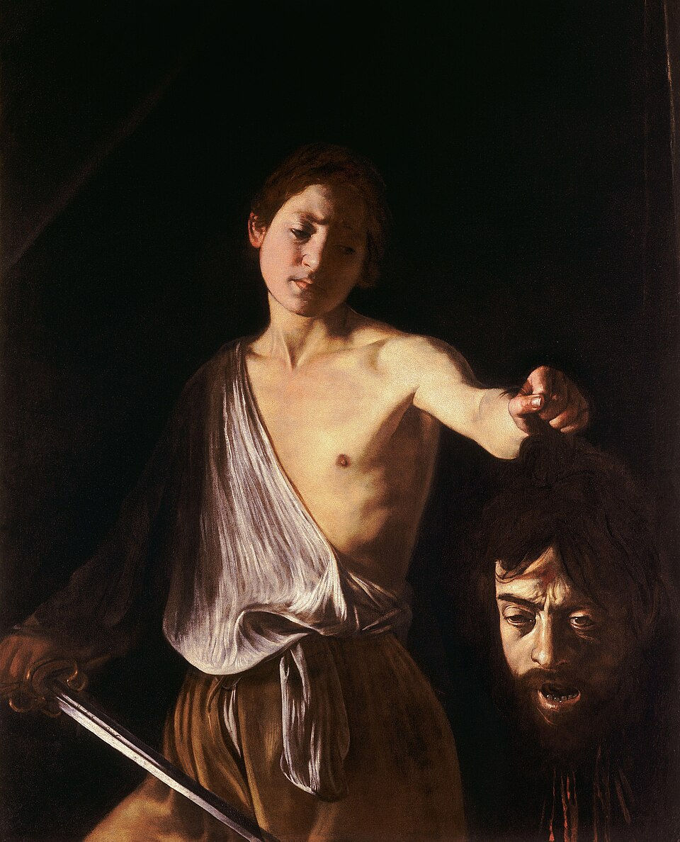 Caravaggio’s David with the Head of Goliath (1610)