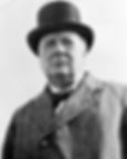 Iconic Prime Minister Sir Winston Churchill