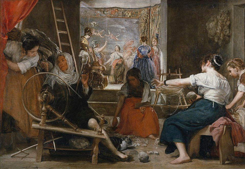 Velázquez’ The Spinners (1655-1660)