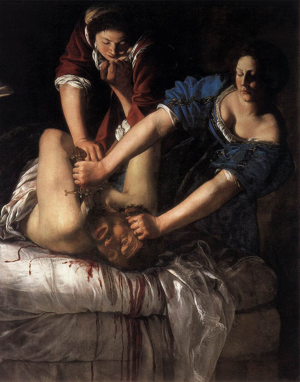Artemisia Gentileschi’s Judith and Holofernes (1612-1613)