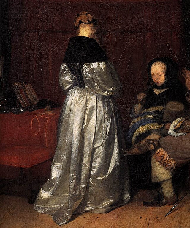 Gerard ter Borch’s Gallant Conversation (c. 1654)