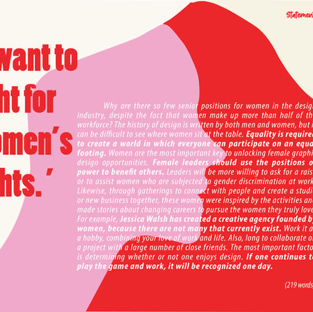 WEEK 5: PROGRESS & THE FINAL OF STATEMENT OF INTENT