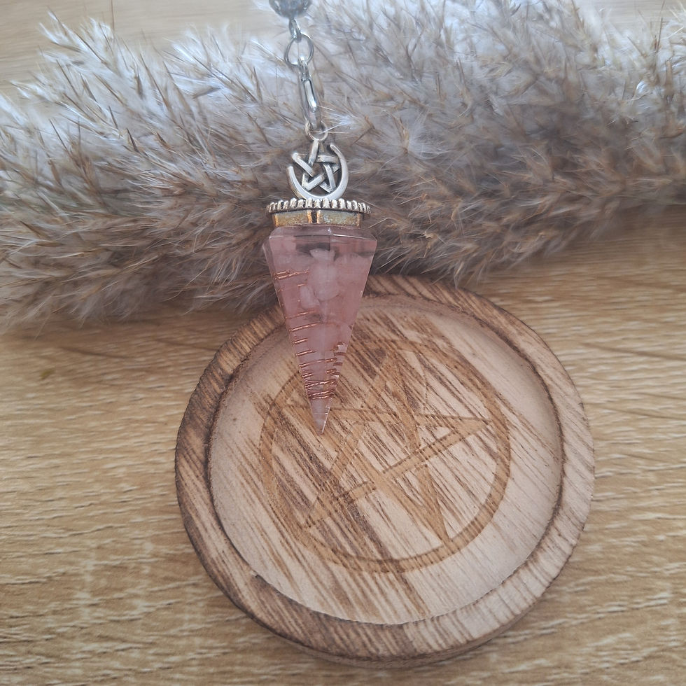 Miniature : Pendule Quartz Rose