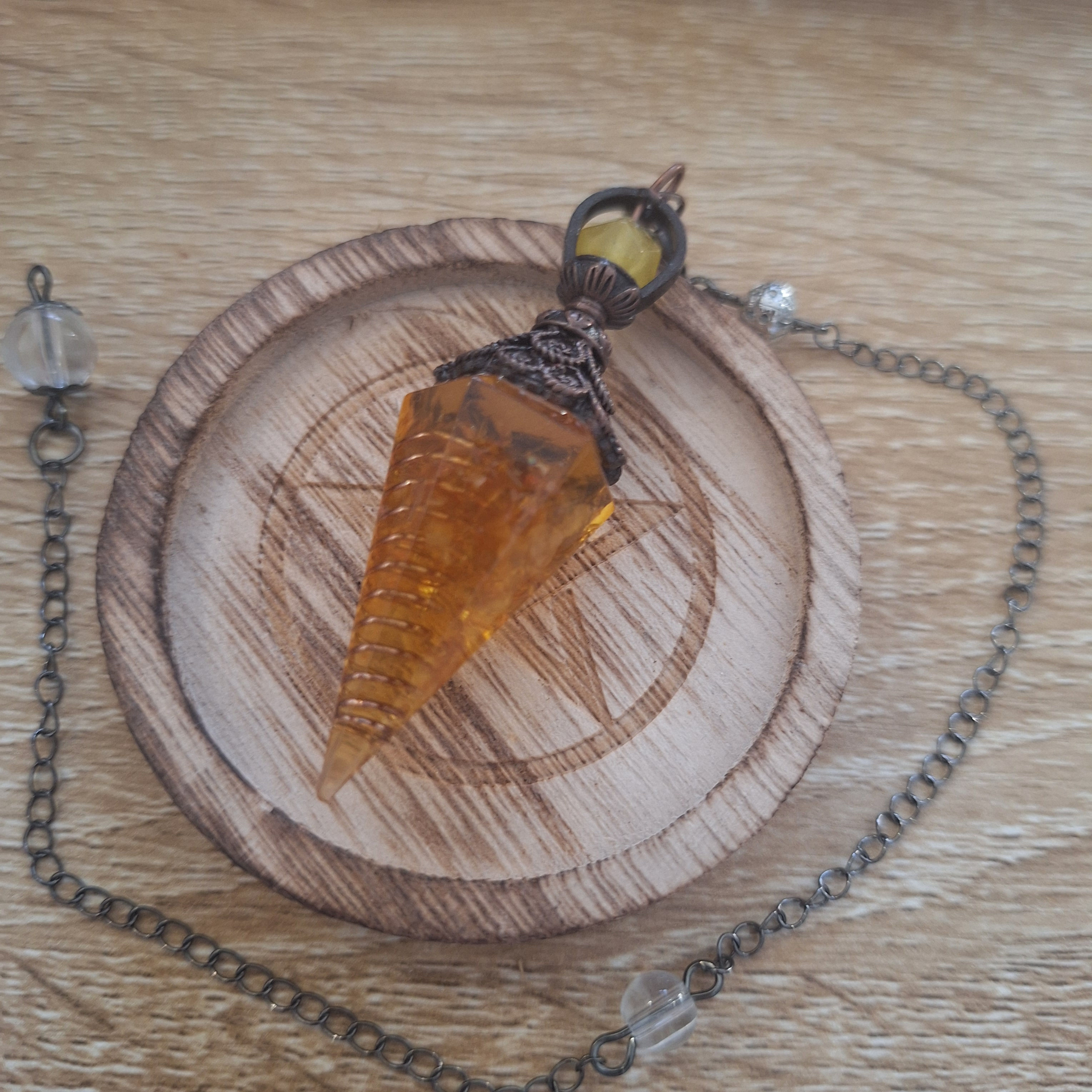 Pendule Citrine