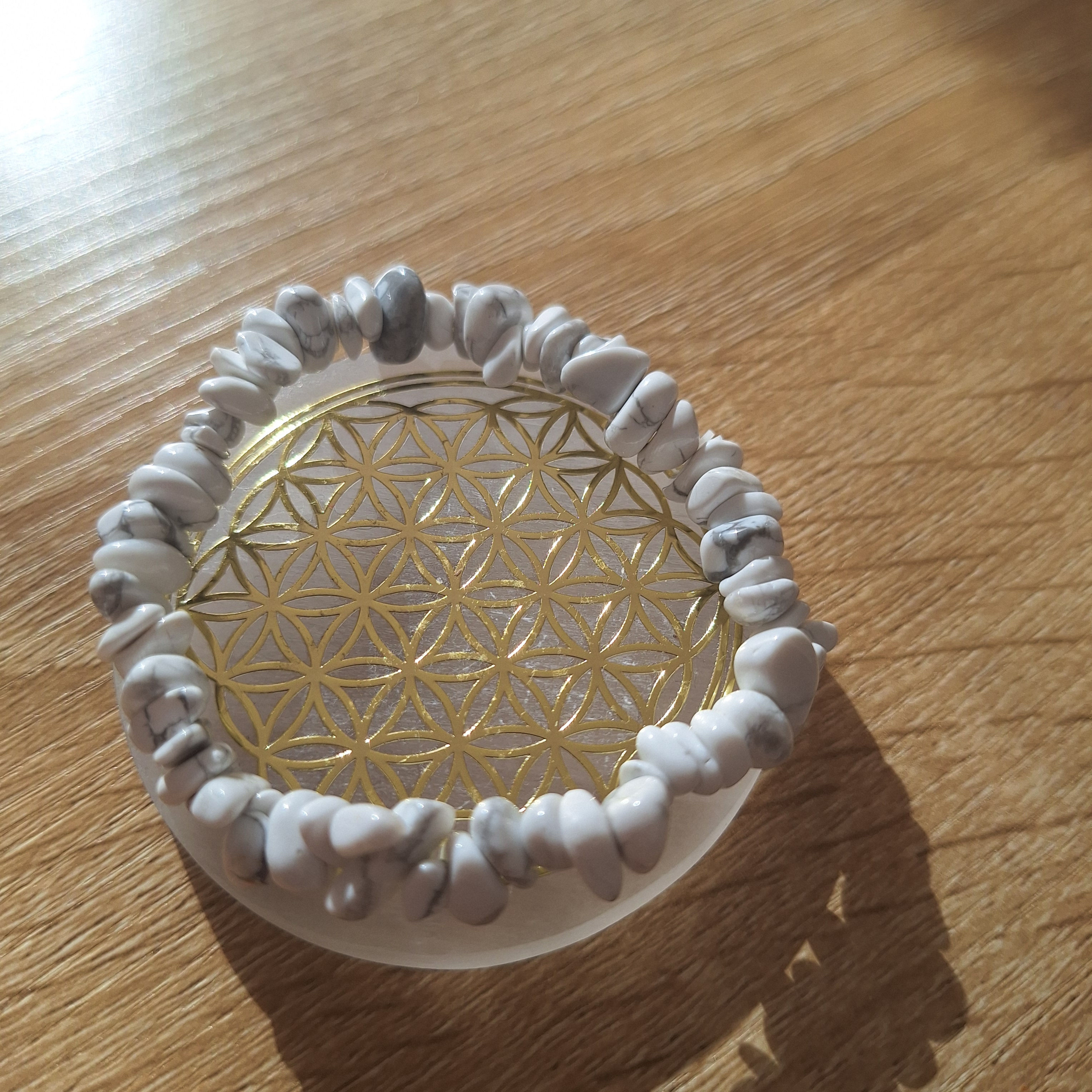 Bracelet Chips Howlite