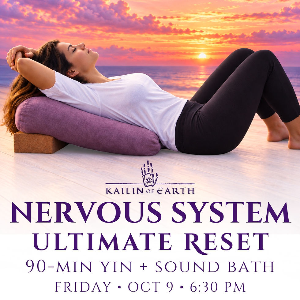 Nervous System Ultimate Reset: 90-Min Yin + Sound Bath