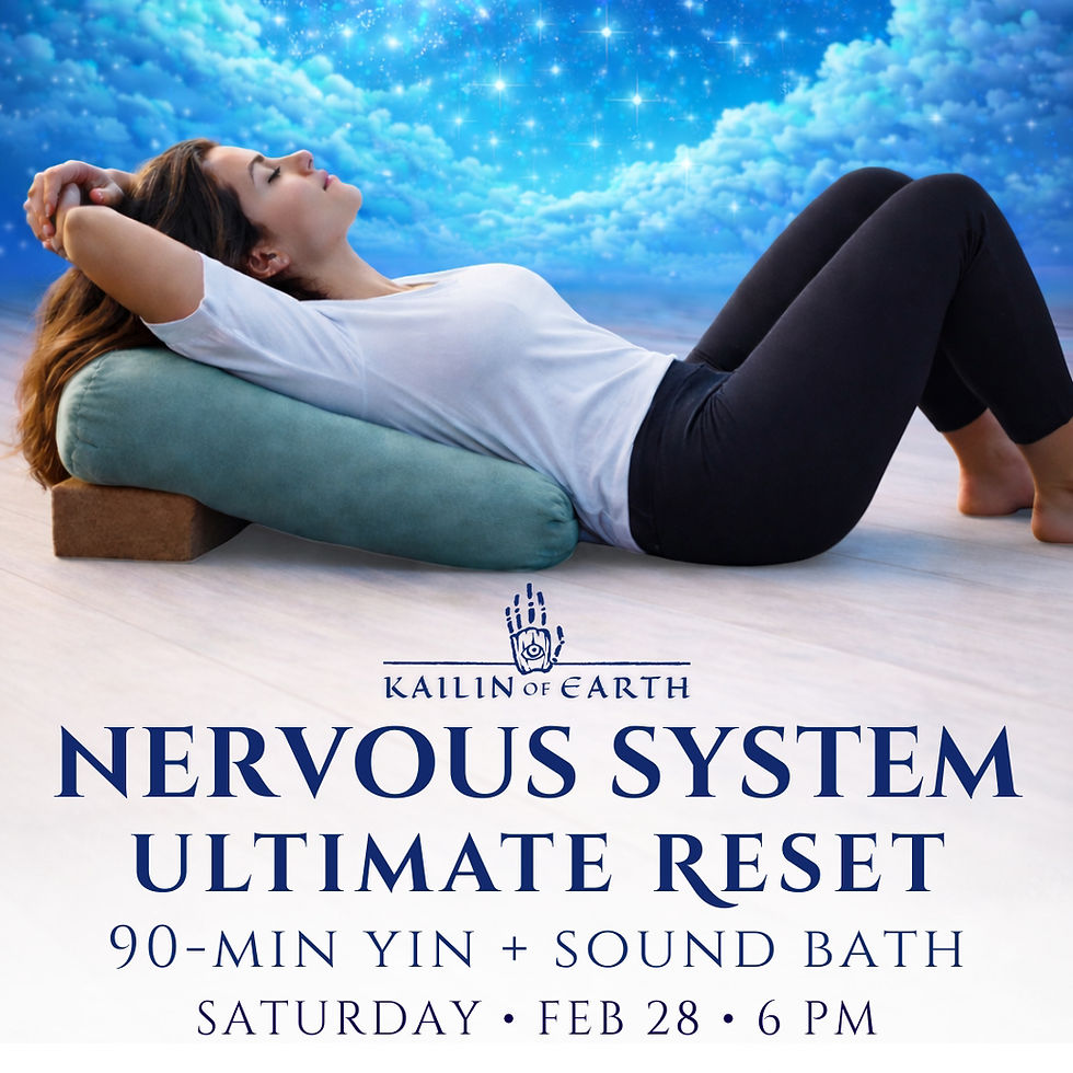 Nervous System Ultimate Reset: 90-Min Yin + Sound Bath