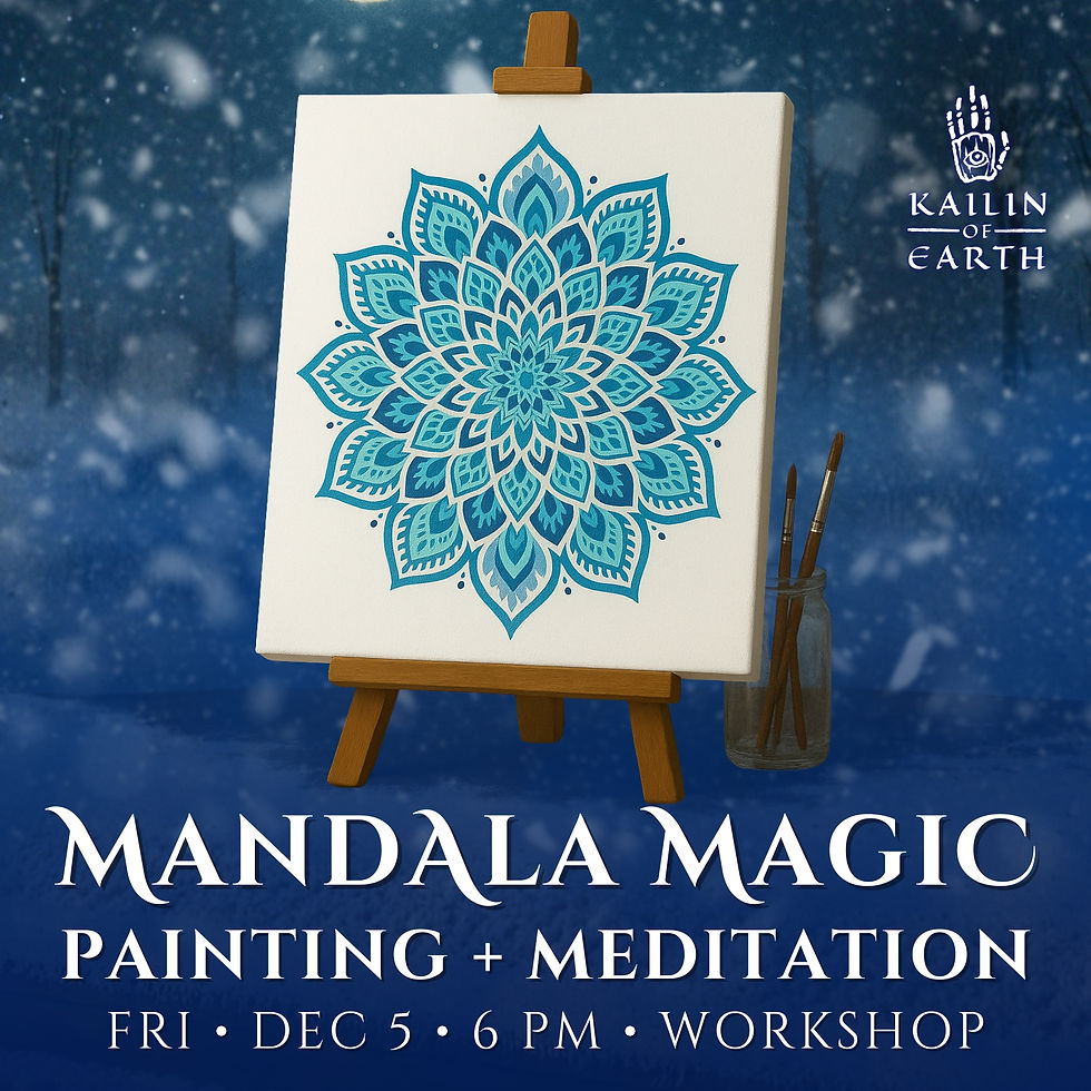 Mandala Magic: Painting + Meditation Workshop