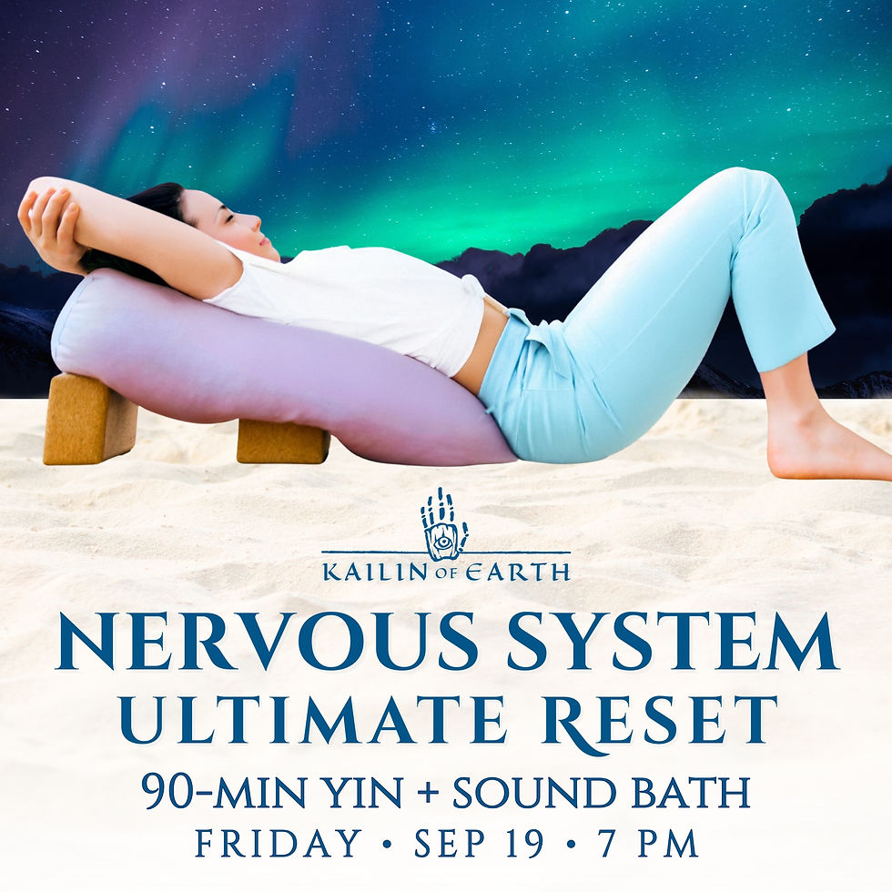 Nervous System Ultimate Reset: 90-Min Yin + Sound Bath