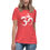 Thumbnail: "Ohm" Logo Back Print Women's Relaxed T-Shirt