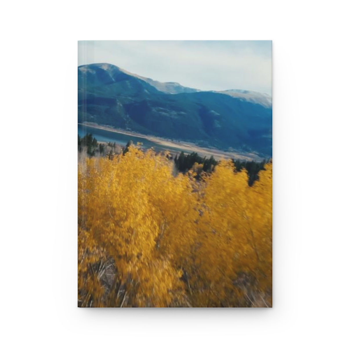 Colorado Aspen Trees, Twin Lakes, CO, Hardcover Journal Matte