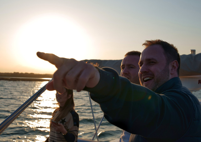 Charter yacht filming lifestlye video