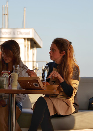 Charter yacht filming lifestlye video