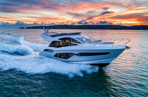 Luxury Yacht aerial drone filming UK